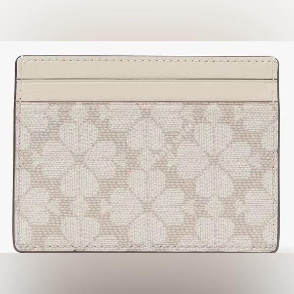 KATE SPADE Small Spade Flower Card Holder - Picture 2 of 3